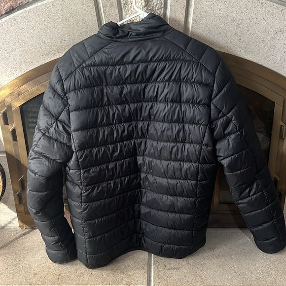 Black Lightweight Puffer Coat - Picture 5 of 5